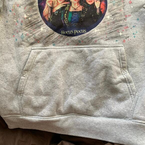 Gray Hocus Pocus Fan Screen Print Hoodie XL - Picture 4 of 9